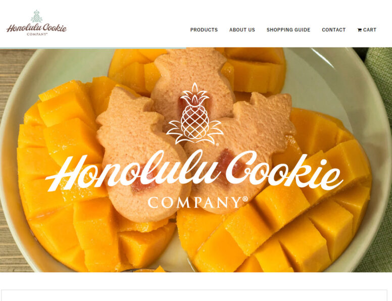 Honolulu　Cookie　Companyのトップページ画像